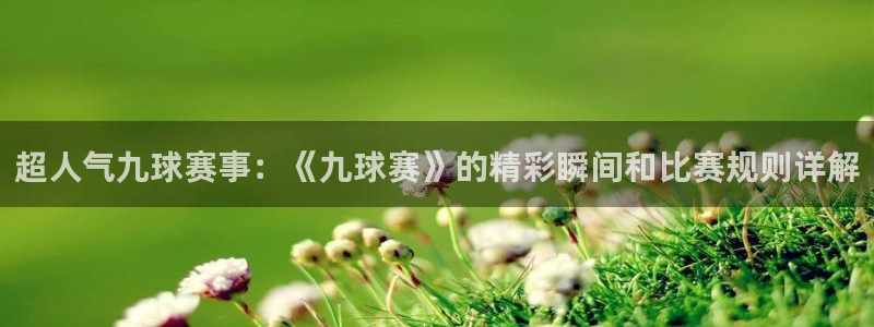 超人气九球赛事：《九球赛》的精彩瞬间和比赛规则详解