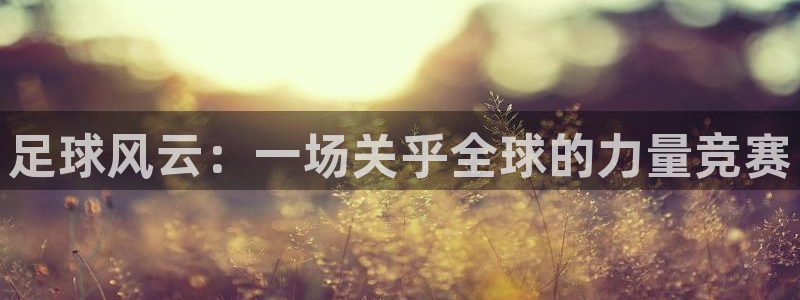 足球风云：一场关乎全球的力量竞赛